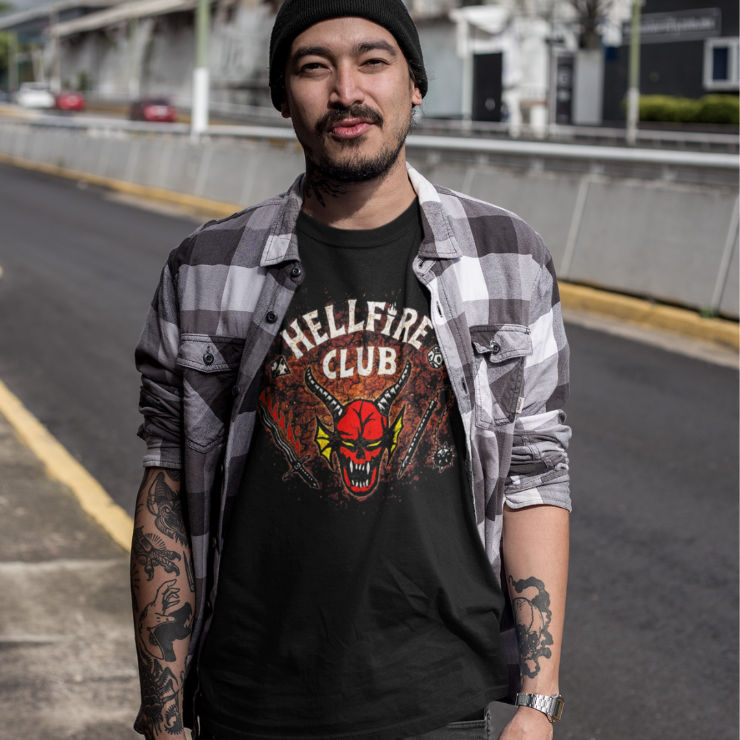 Remera Stranger Things Hell Fire Club