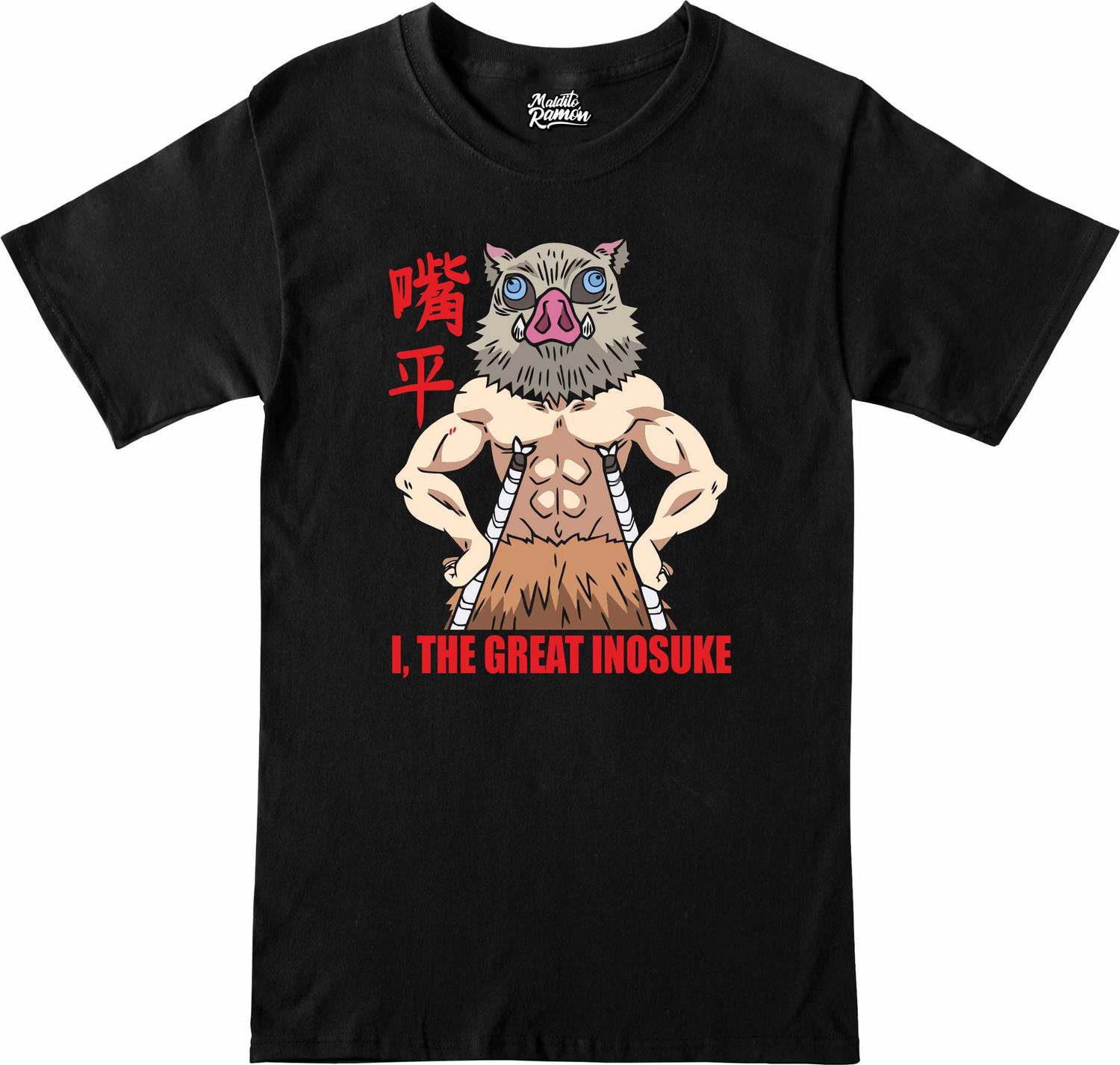 Remera Demon Slayer - Inosuke
