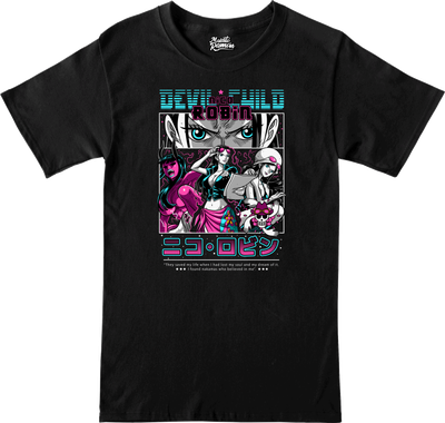 Remera One Piece Nico Robin x4