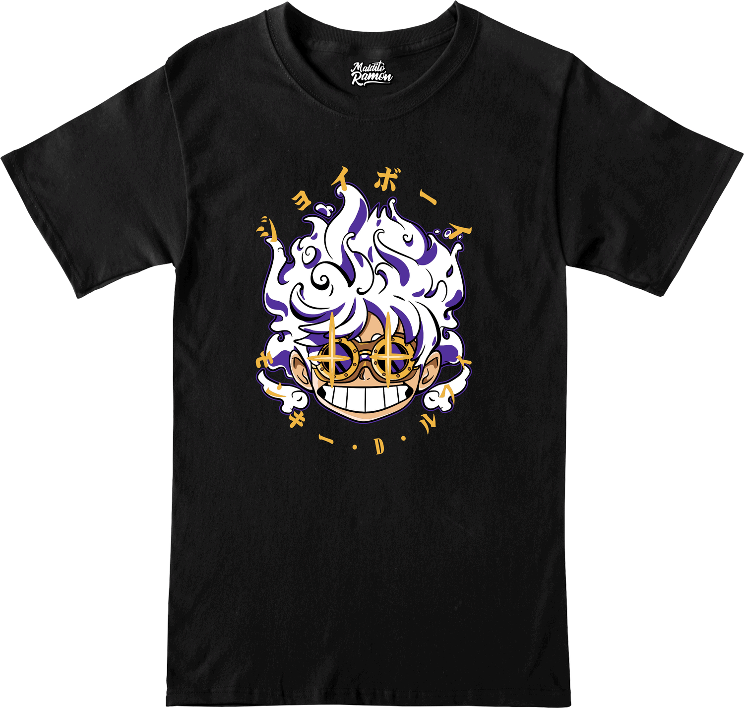 Remera One Piece gear 5 anteojos