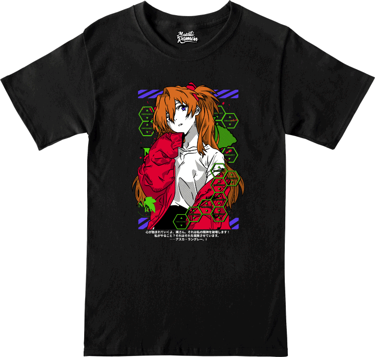 Remera Asuka Evangelion