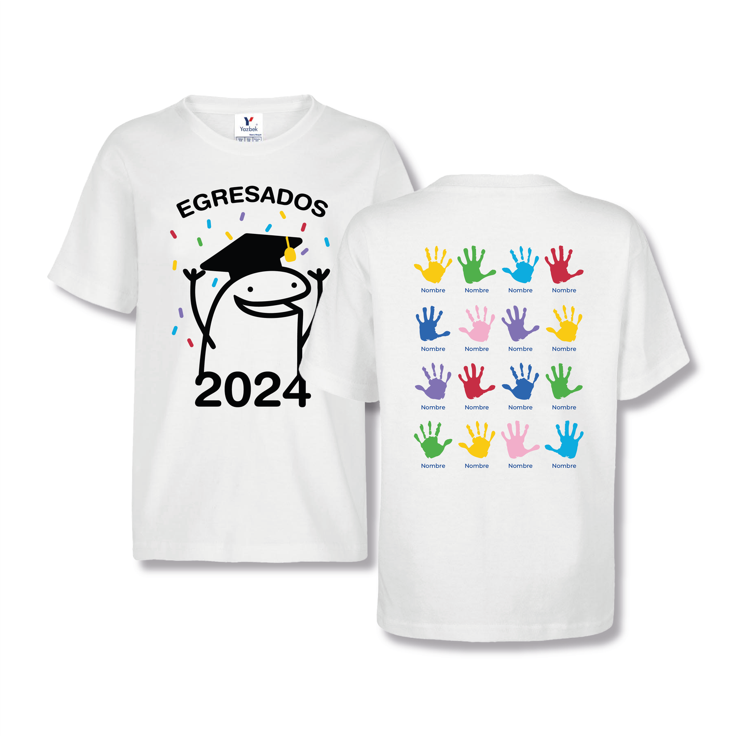 Remeras &quot;EGRESADOS&quot; INFANTILES