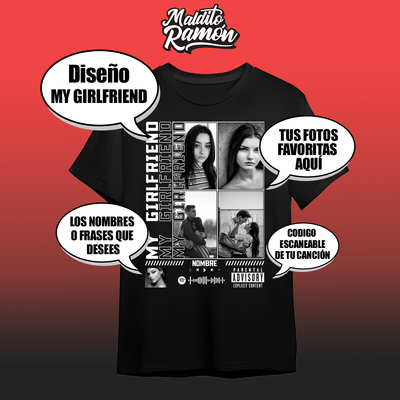 Remera MY GIRLFRIEND
