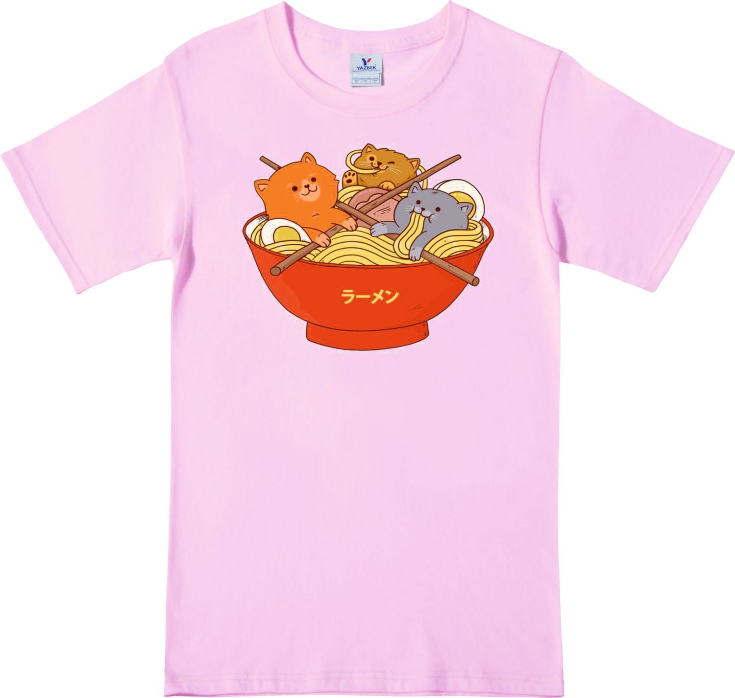 Remera Gatitos Ramen