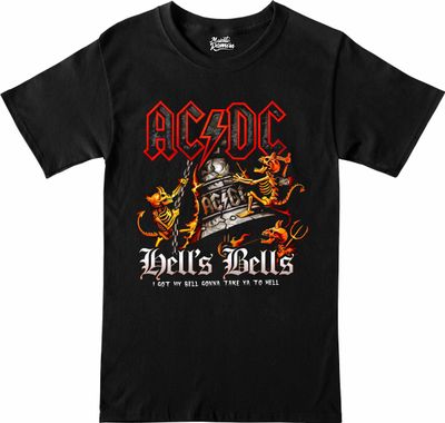 Remera ACDC Hells Bells