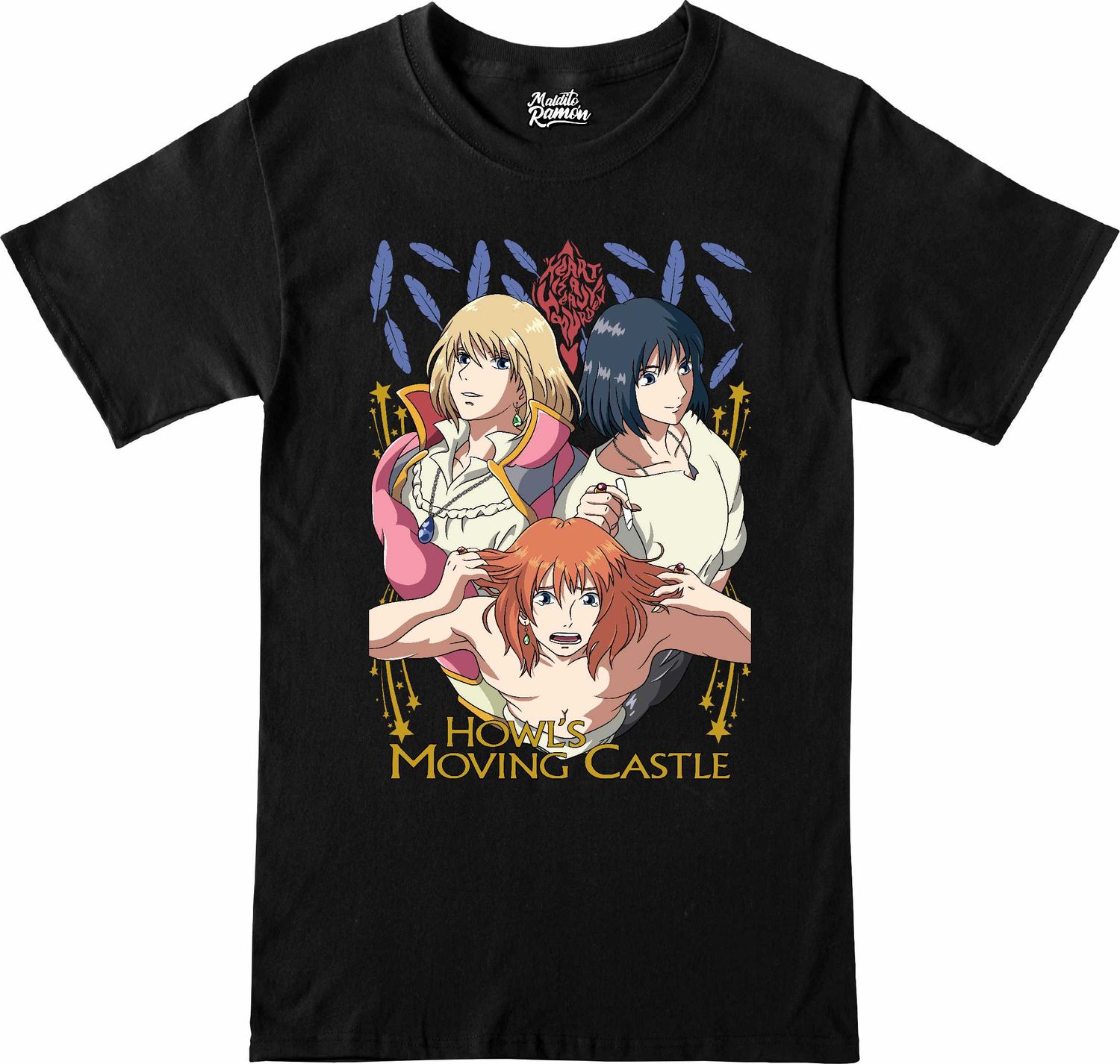 Remera Howl’s Moving Castle