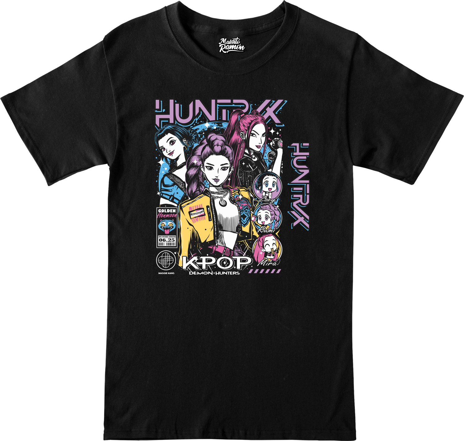Remera Las guerreras K-pop