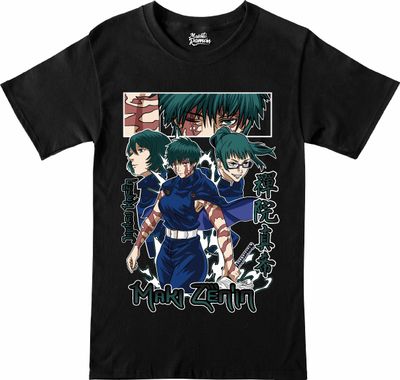 Remera Jujutsu Kaisen - Maki Zenin