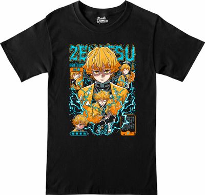 Remera Demon Slayer Zenitsu
