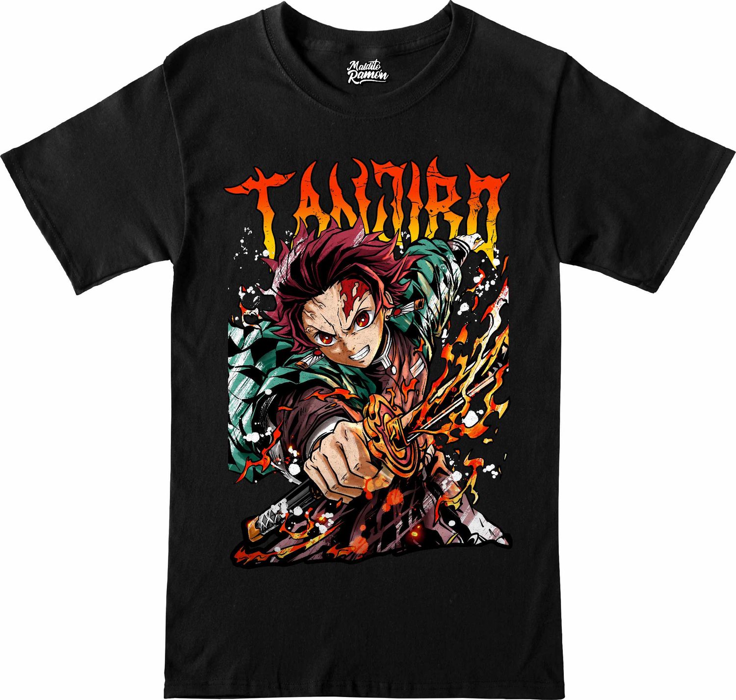 Remera Demon Slayer Tanjiro
