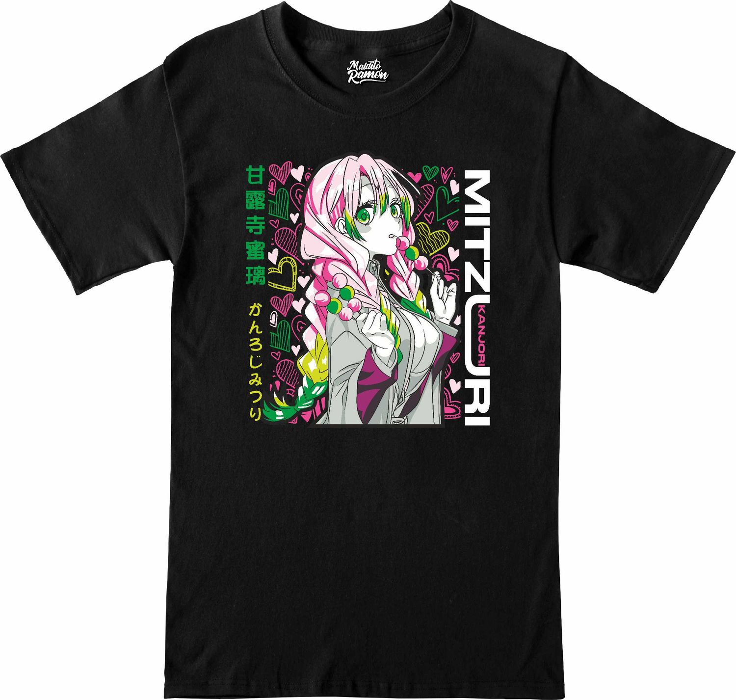 Remera Demon Slayer -Mitsuri