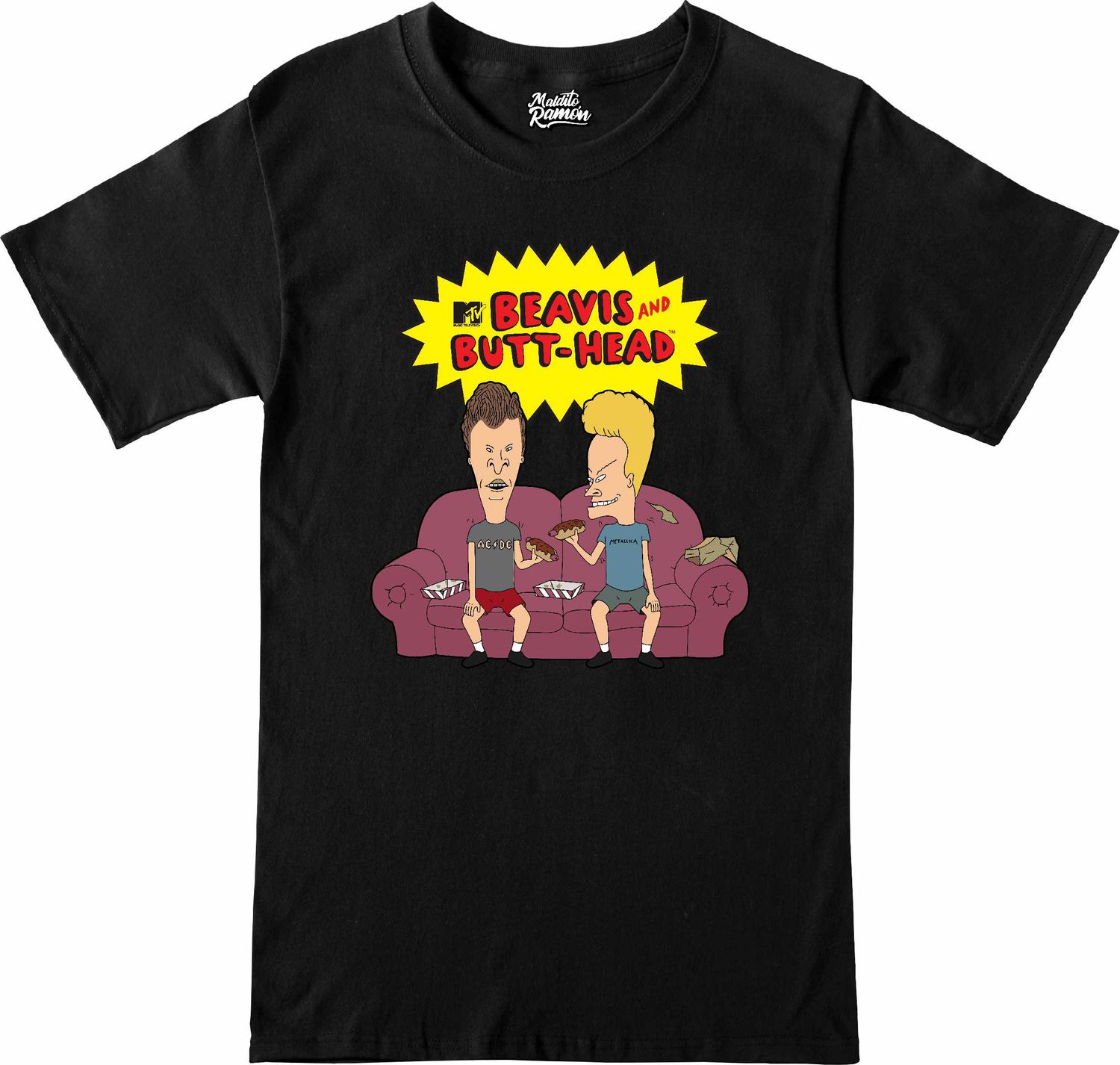 Remera Beavis y Butt-head