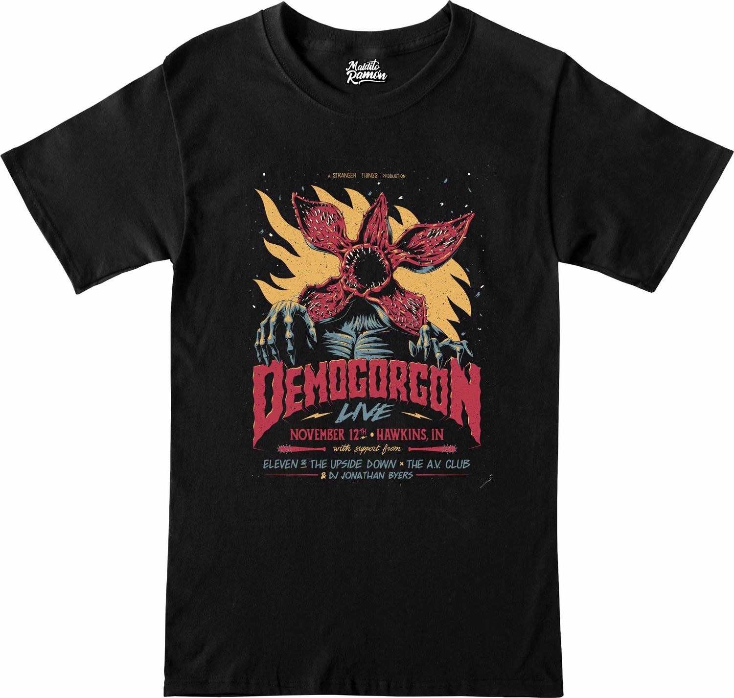 Remera Stranger Things - Demogorgon