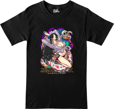 RemeraOne Piece  Boa Hancock nubes