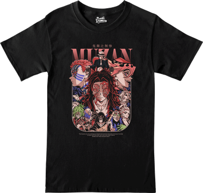 Remera Lunas Superiores - Demon Slayer