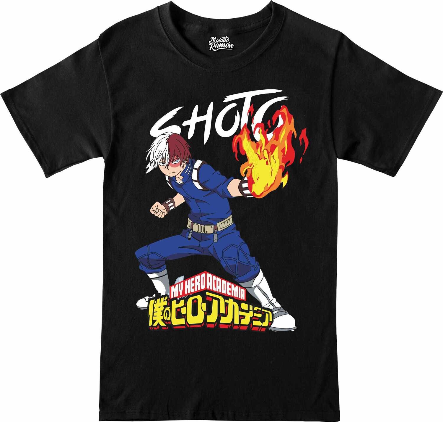 Remera My Hero Academia - Shoto Todoroki