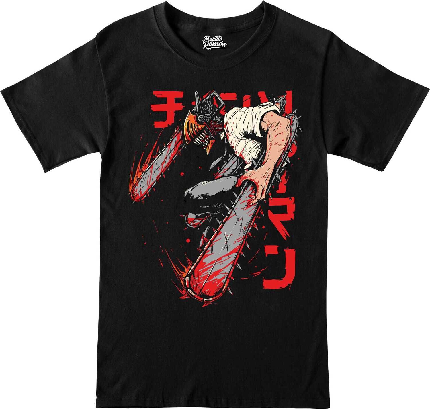 Remera Chainsaw Man - Denji