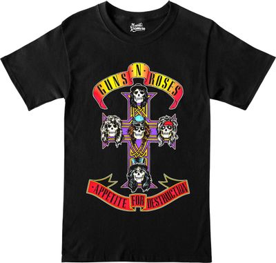 Remera Guns N' Roses - Cruz