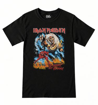 Remera Iron Maiden - The Number of the Beast
