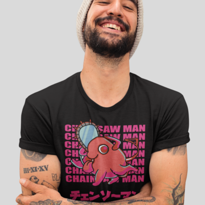 Remera Chainsaw Man - Pochita