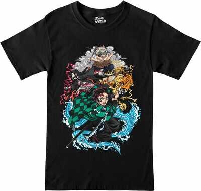 Remera Demon Slayer - Personajes