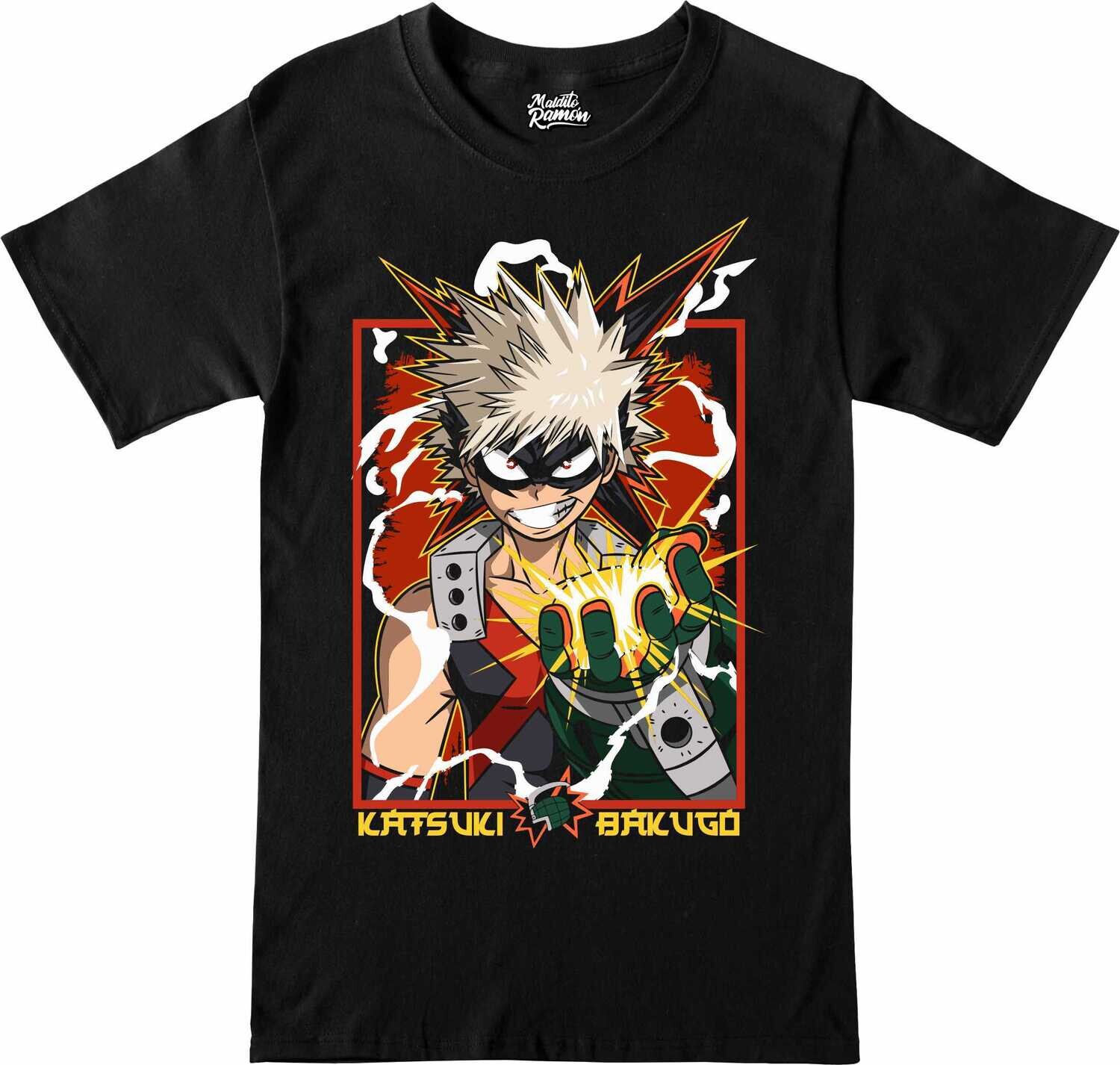Remera My Hero Academia - Bakugo