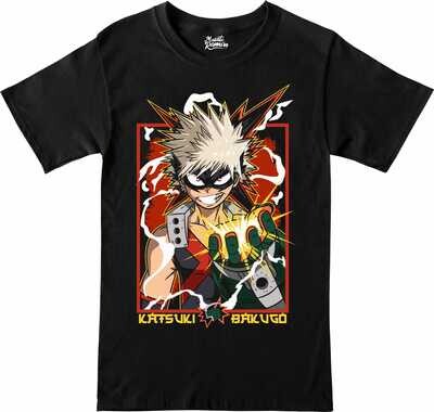 Remera My Hero Academia - Bakugo