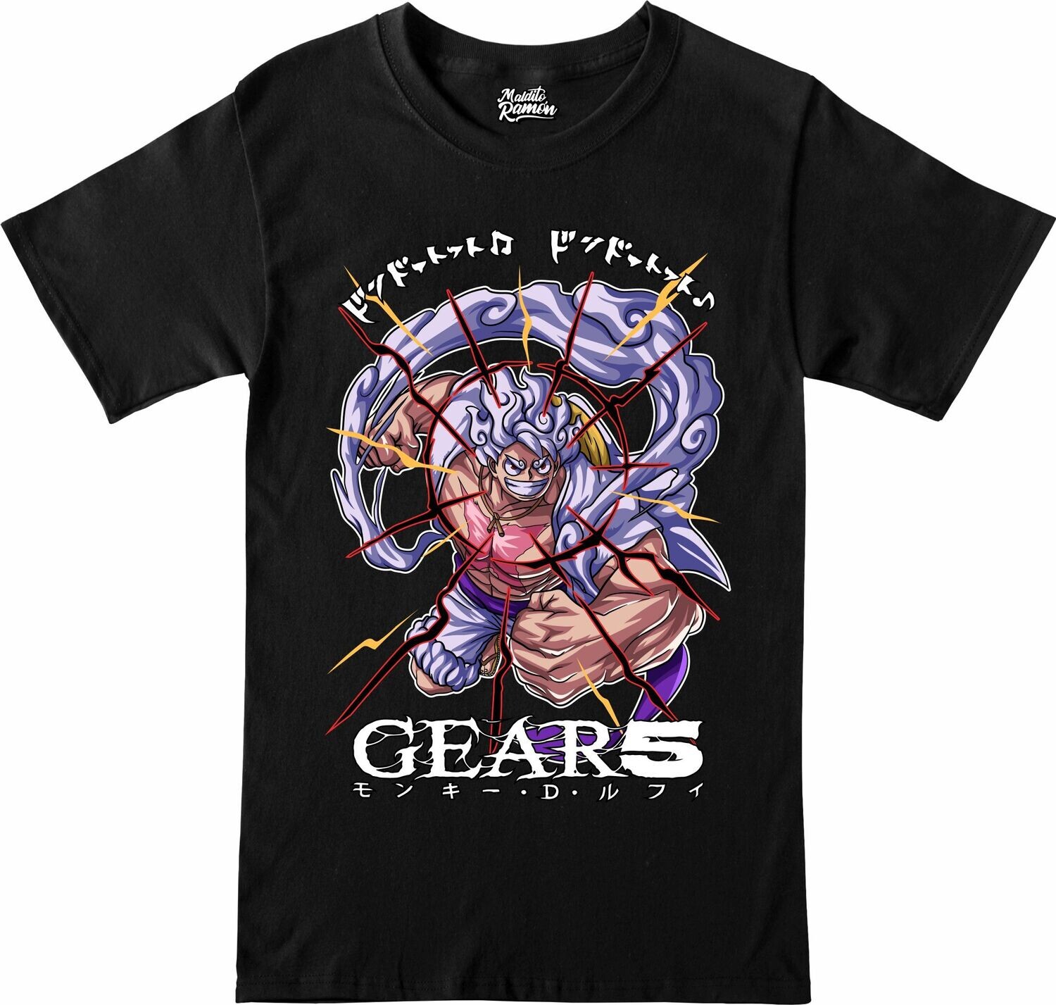 Remera Luffy Gear 5 - One Piece