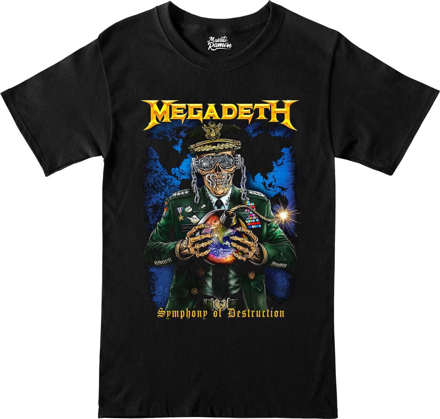 Remera Megadeth-Symphony of Destruction