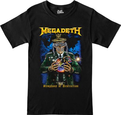 Remera Megadeth-Symphony of Destruction