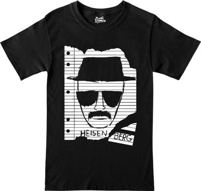 Remera Heisenberg - Breaking Bad - Hoja papel
