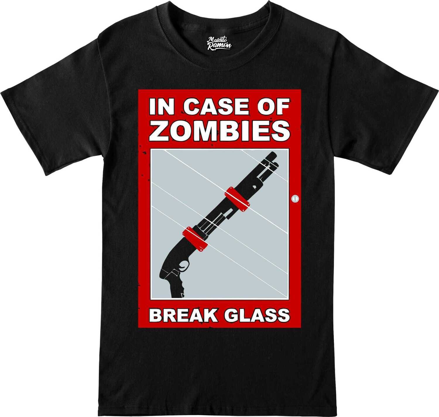 Remera En caso de Zombies
