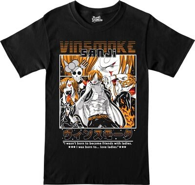 Remera Sanji - One Piece