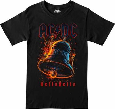 Remera Hells Bells - ACDC - Campana