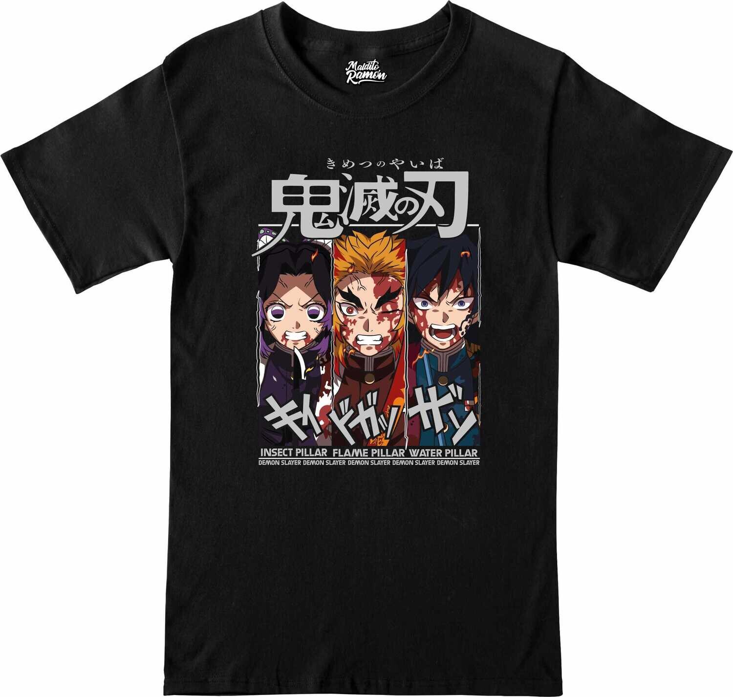 Remera Tomika/Rengoku/Shinobu - Demon Slayer