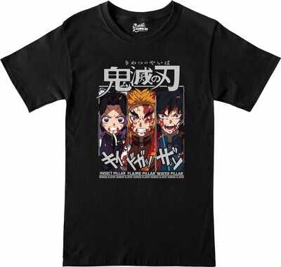 Remera Tomika/Rengoku/Shinobu - Demon Slayer