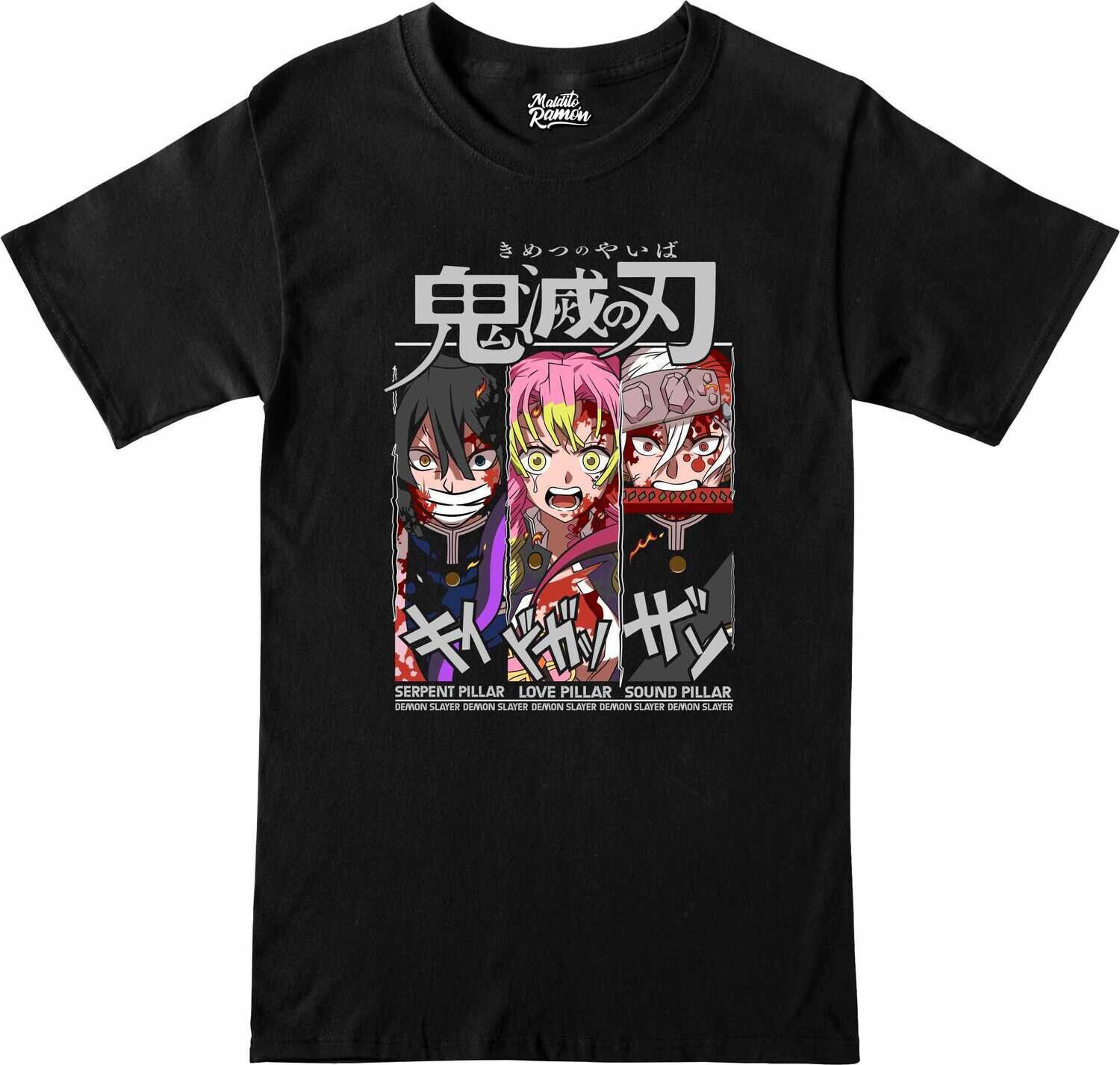 Remera Mitsuri/Obanai/Uzui - Demon Slayer