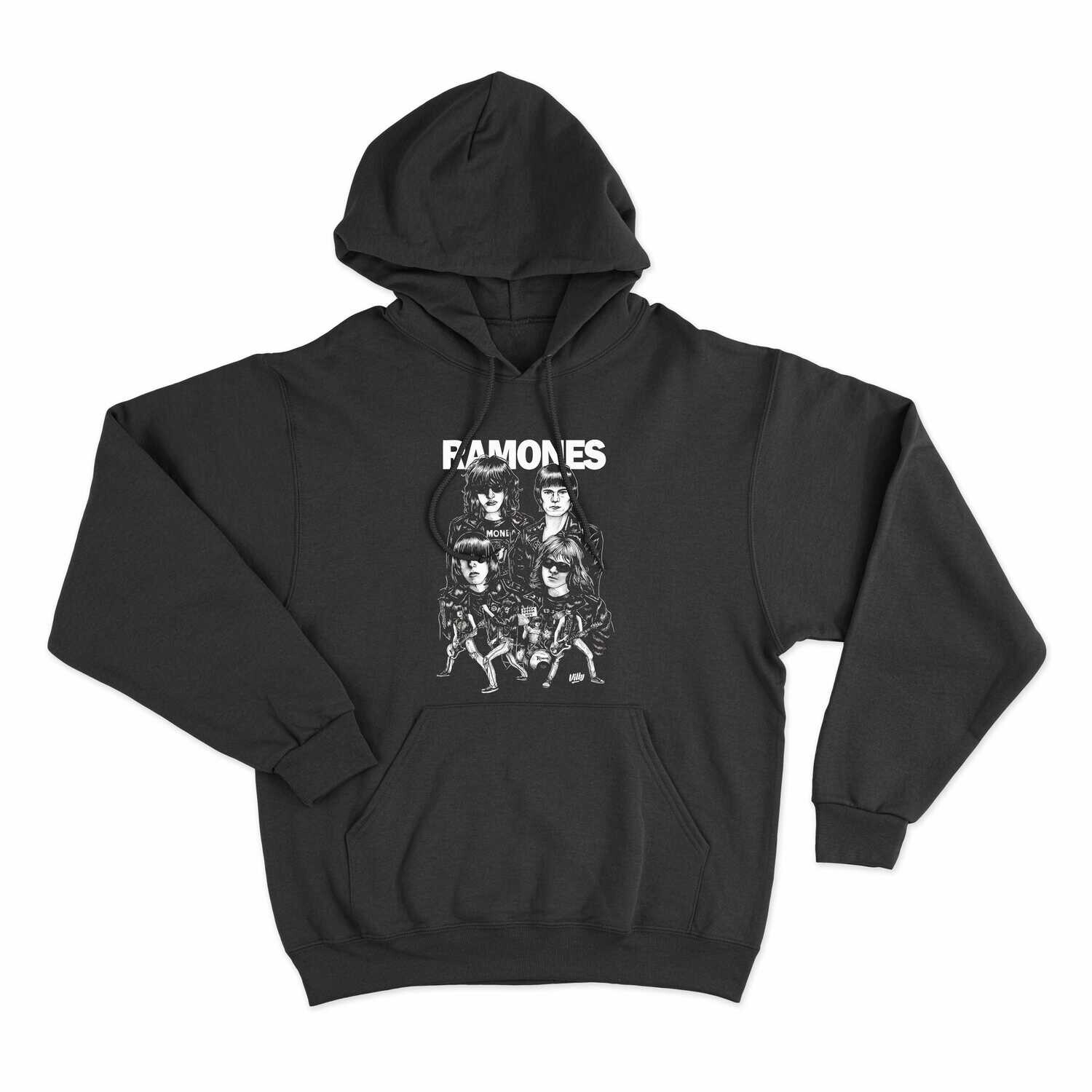 Canguro Ramones Ilustración Vintage