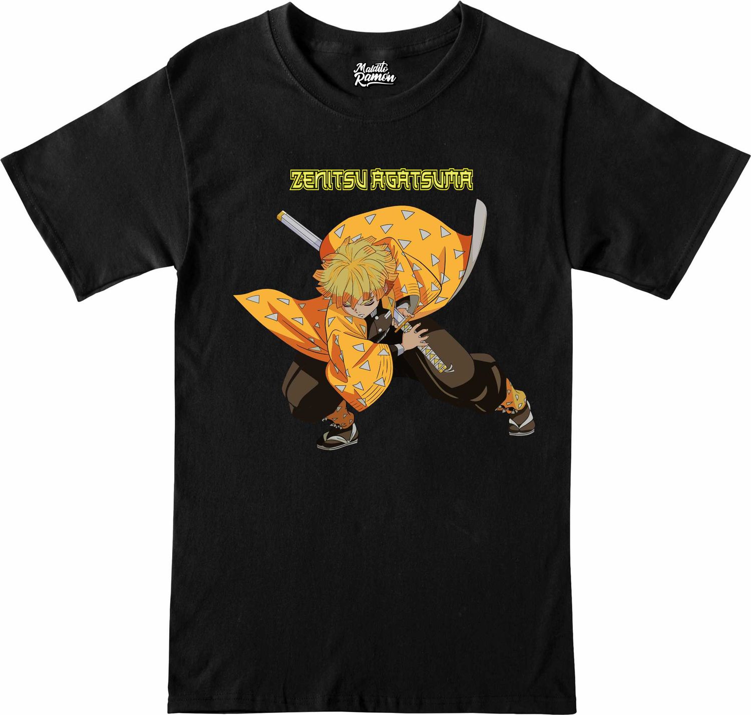 Remera Zenitsu Agatsuma - Demon Slayer
