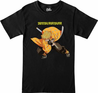 Remera Zenitsu Agatsuma - Demon Slayer