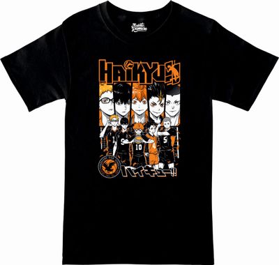 Remera Haikyuu - Equipo Karasuno