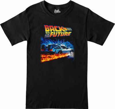 Remera Volver al futuro/ Back to the Future - Azul