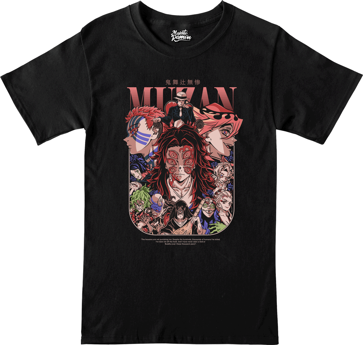 Remera Lunas Superiores - Demon Slayer