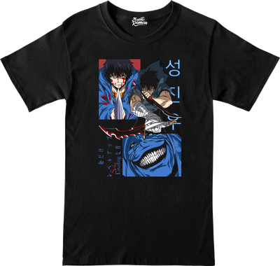 Remera Solo Leveling - Sung Jin-Woo