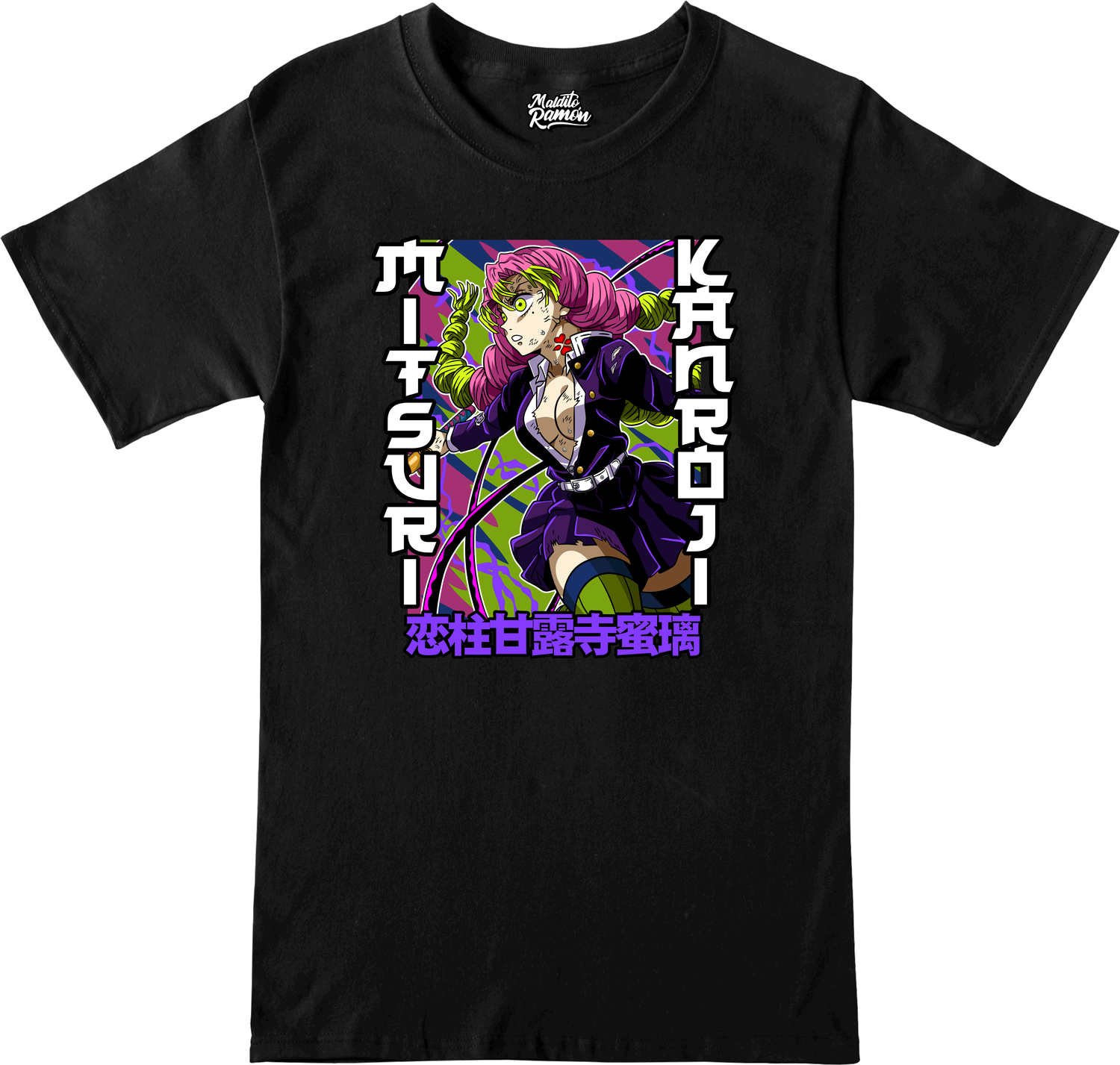 Remera Mitsuri - Demon Slayer