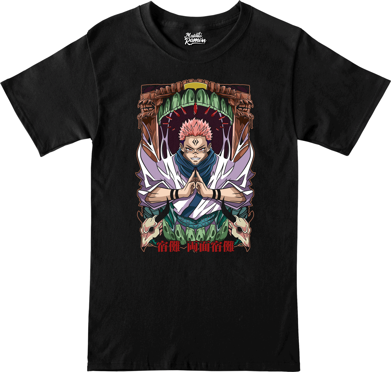 Remera Sukuna - Jujutsu Kaisen