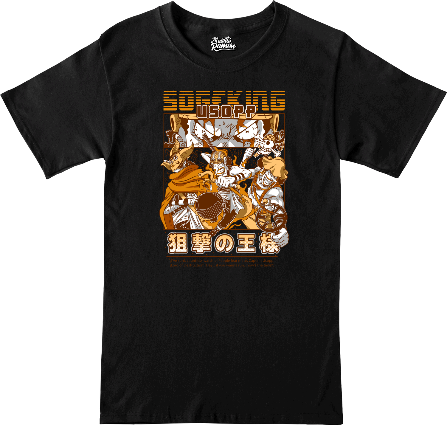 Remera Usopp -One Piece
