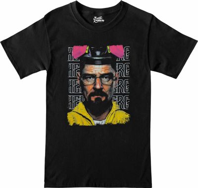 Remera Breaking Bad - Heisenberg Retrato