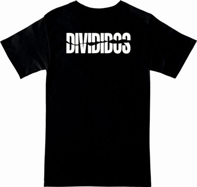 Remera Divididos - Frente logo y espalda redondo