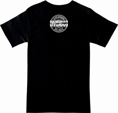 Remera Divididos - Frente logo y espalda redondo